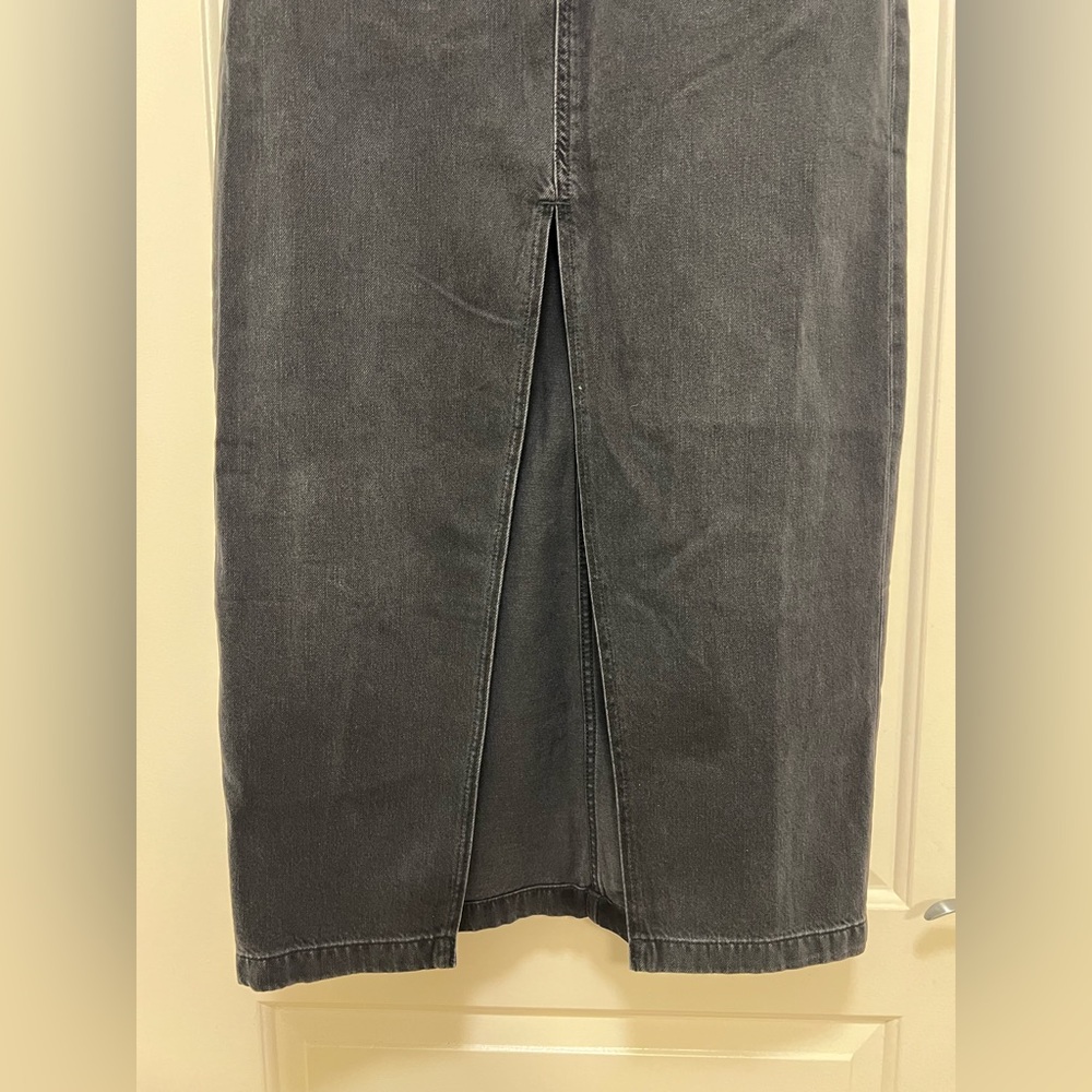 NWT We The Free Women's Nothing Better Denim Maxi Skirt - Picture 8 of 14